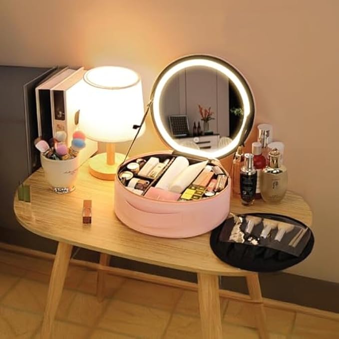 Green Lion Circular Makeup Organizer | منظم مكياج دائري جرين ليون