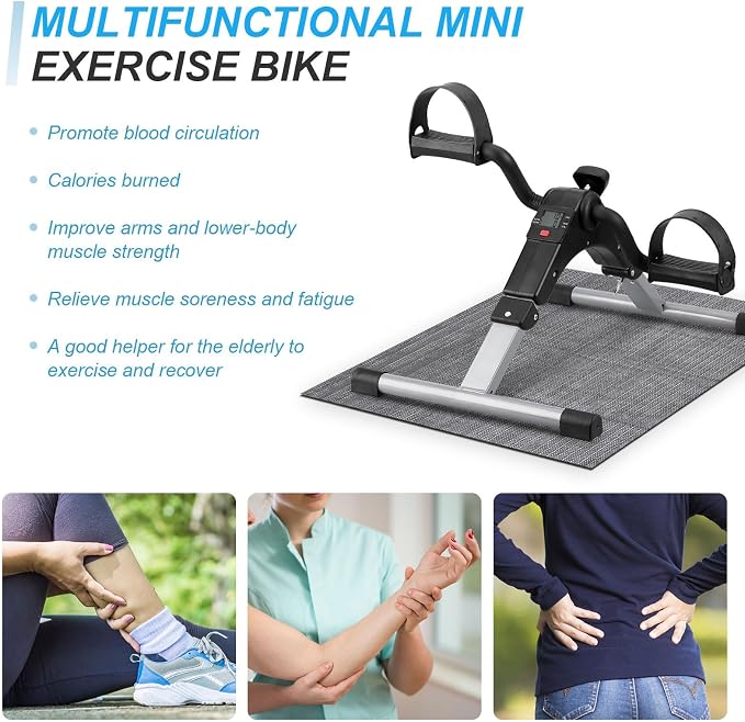 Portable Hand & Foot Pedal Exerciser | دواسة تمارين محمولة لليدين والقدمين