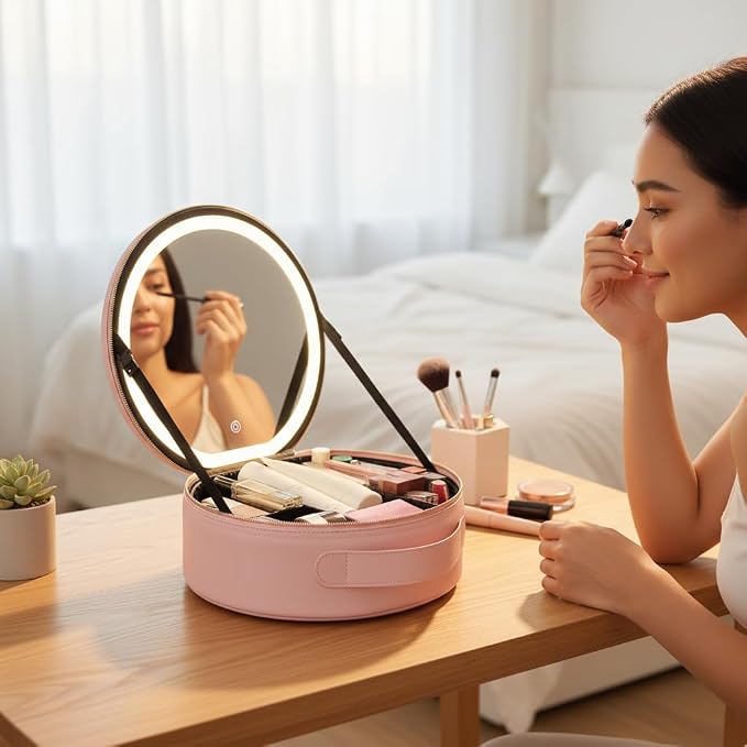 Green Lion Circular Makeup Organizer | منظم مكياج دائري جرين ليون