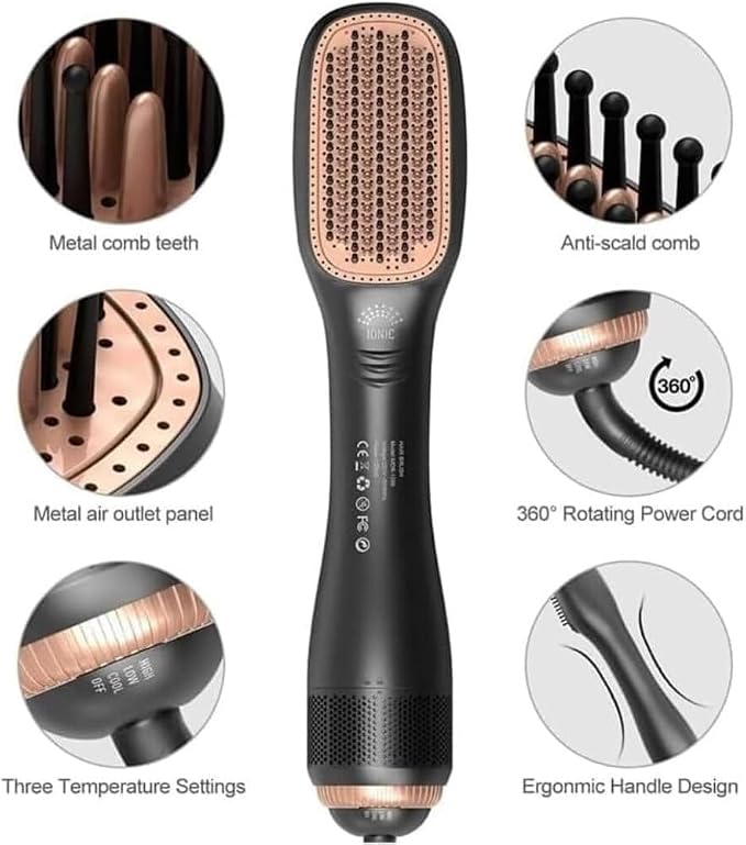 Joy 2-in-1 Professional Hair Styling Brush
